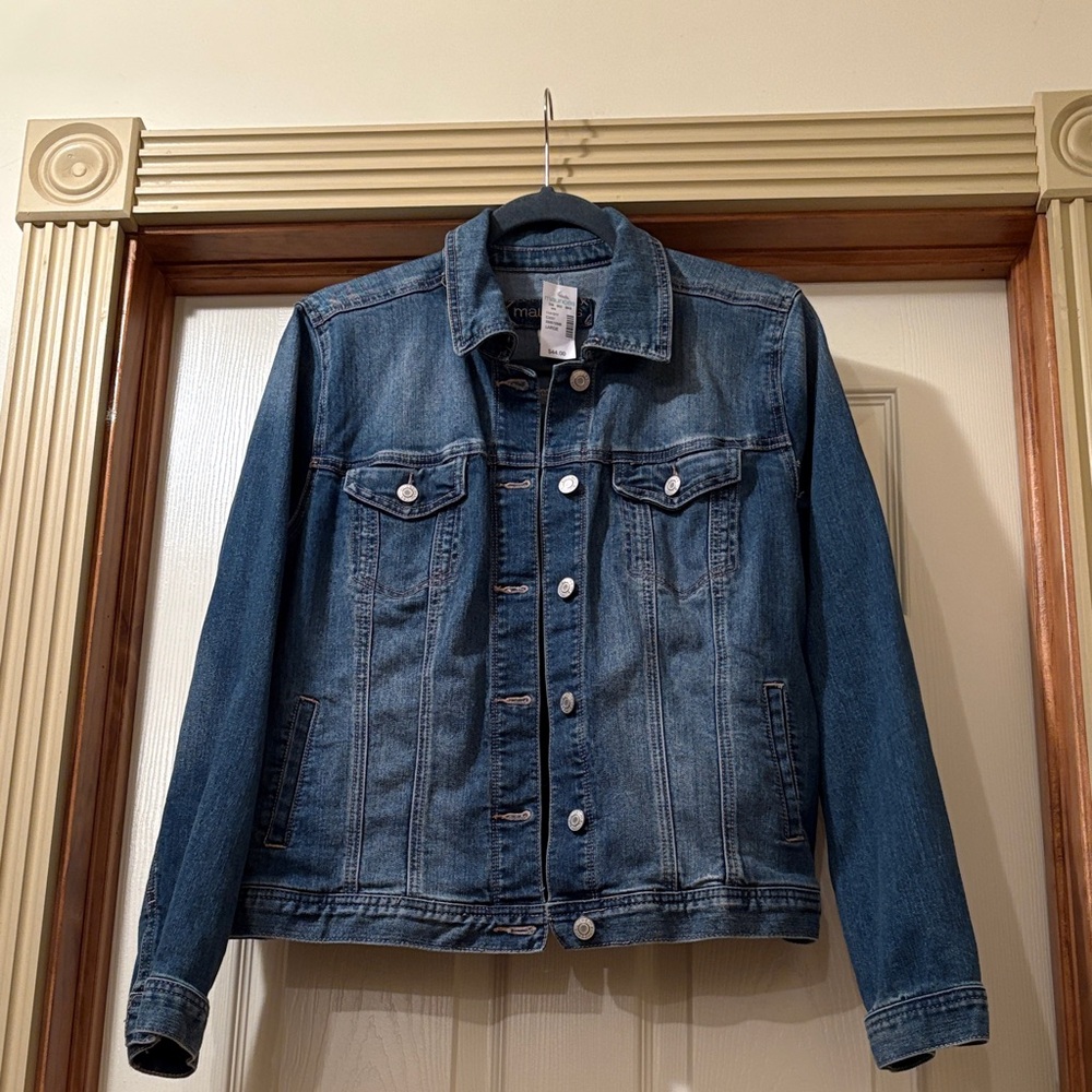 Maurices Medium Blue Denim Jean Jacket